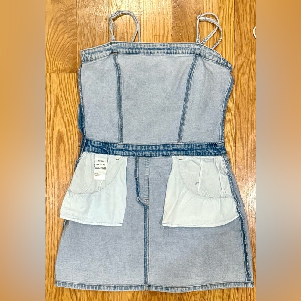 ORAIJE Remy Denim Mini Dress - Picture 4 of 4